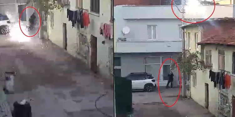 Video çekmek isterken canından oluyordu