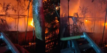 Beykoz’da marangozhanede yangın paniği