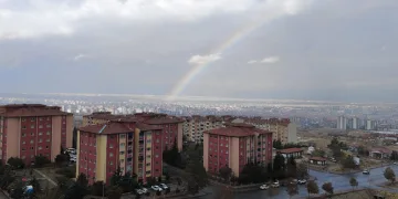 Malatya’da gökkuşağı şöleni