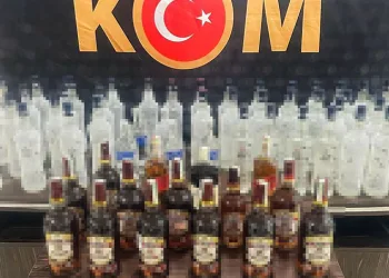 Tunceli’de kaçak içki operasyonu