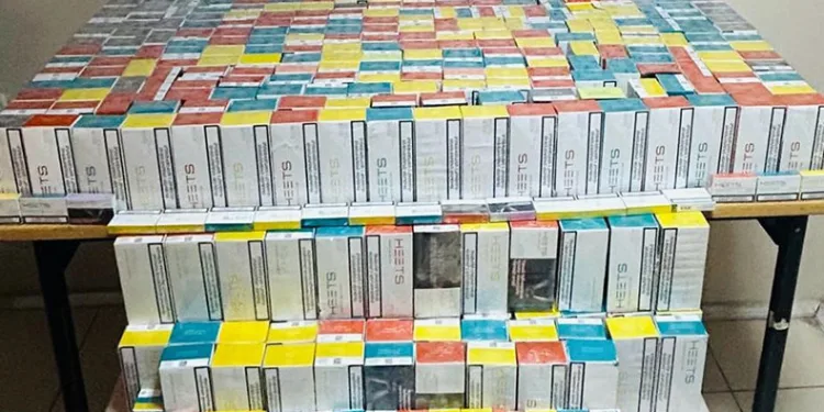 Jandarma’dan kaçak sigara operasyonu