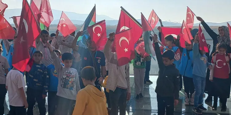 Malatya’da Filistin’e destek yürüyüşü