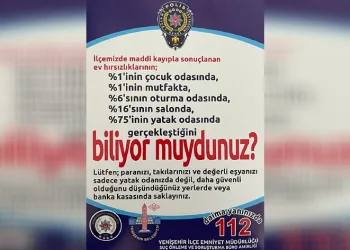 Emniyet Müdürlüğü vatandaşları bilgilendiriyor