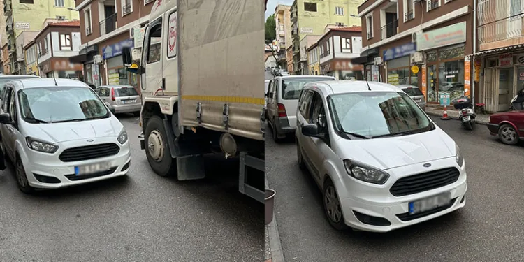 Hatalı parklar, trafiği olumsuz etkiliyor