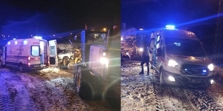 Kars’ta hasta kurtarma operasyonu