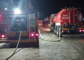 Tankerden sızan hidrojen gazı korkuttu