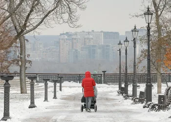 Ukrayna’da kar fırtınası