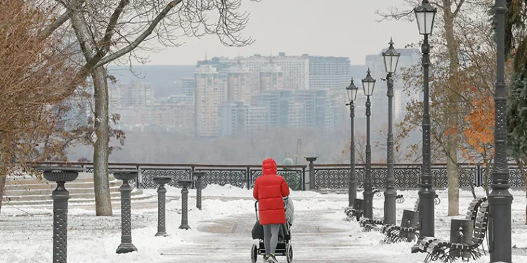 Ukrayna’da kar fırtınası