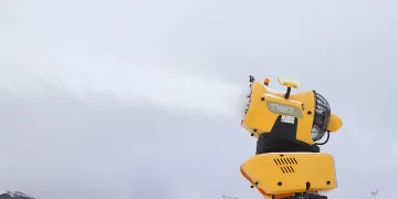 Yıldız Dağı’nda yapay karlama çalışması başladı