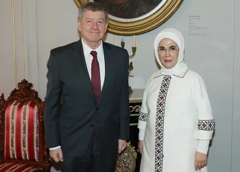 Emine Erdoğan, Ryder’ı kabul etti