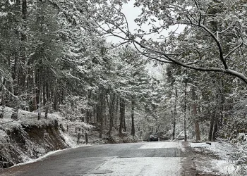 Kızılcahamam’da kar yağışı etkili oldu