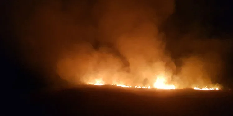 2 ayda 400’e yakın anız yangını çıktı