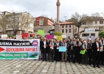 Kavak’ta İsrail’e büyük öfke