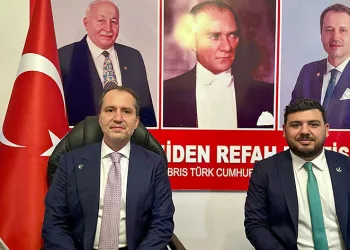 Fatih Erbakan, KKTC’de partisinin temsilciliğini açtı
