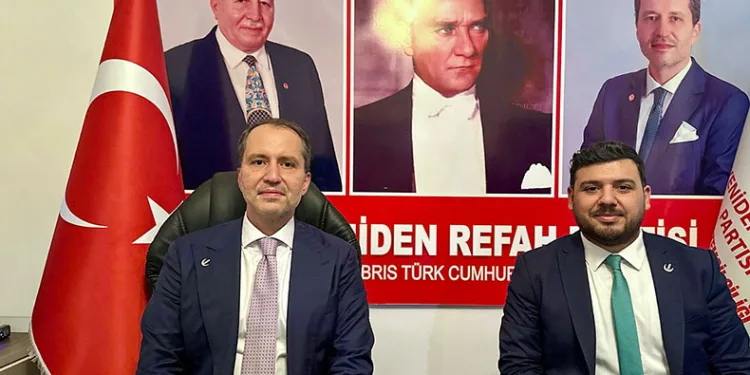 Fatih Erbakan, KKTC’de partisinin temsilciliğini açtı
