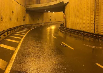 Kağıthane’de Çağlayan Alt Geçidi’ni su bastı