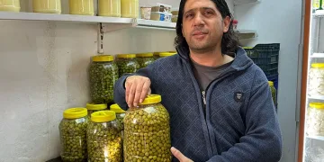 Sofraların vazgeçilmezi kırılmış yeşil zeytin