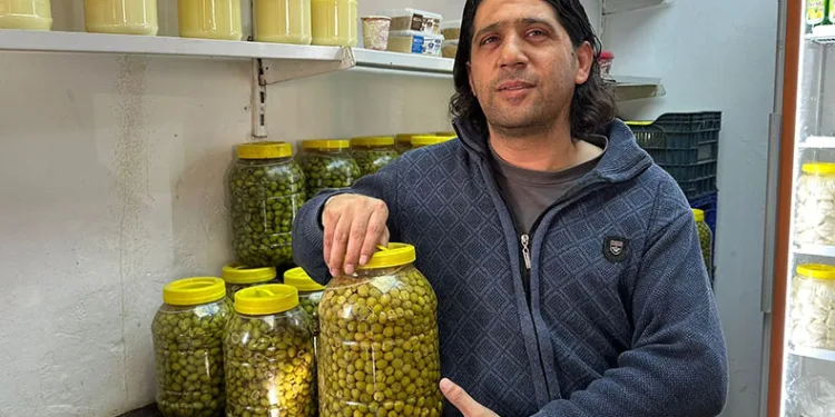 Sofraların vazgeçilmezi kırılmış yeşil zeytin