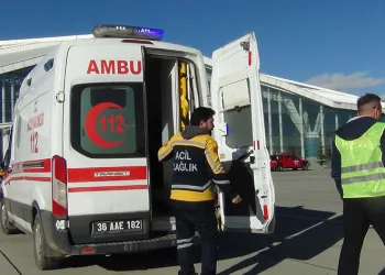 Ambulans uçak, kalp hastası için havalandı