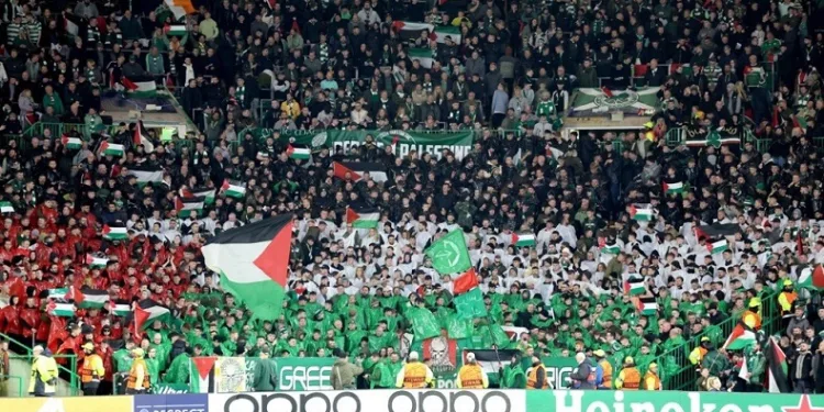 Celtic’ten Filistin bayrağı açan taraftarlara yasak