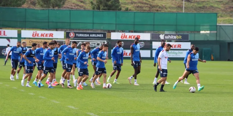 Trabzonspor, Fenerbahçe maçı hazırlıklarını sürdürdü