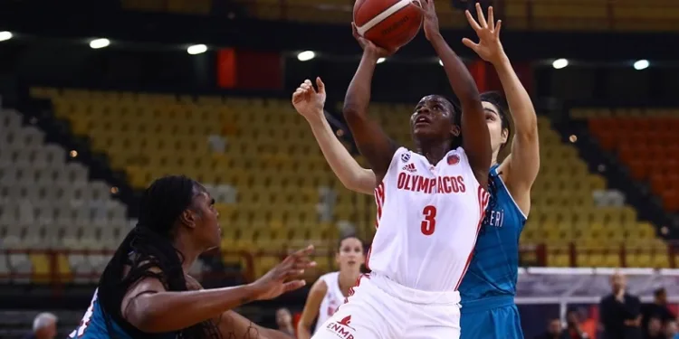 Euro Cup Women F Grubu: Olympiakos: 73 – Melikgazi Kayseri Basketbol: 95