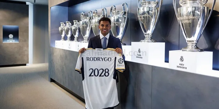 Real Madrid, Rodrygo’nun sözleşmesini uzattı