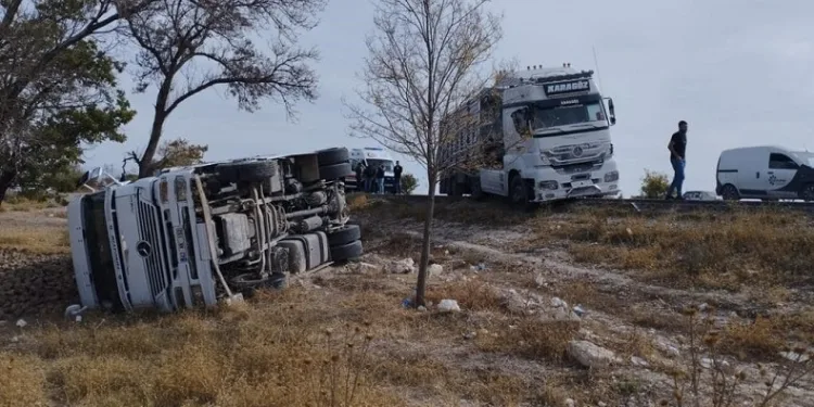Konya’da trafik kazası: 1 yaralı