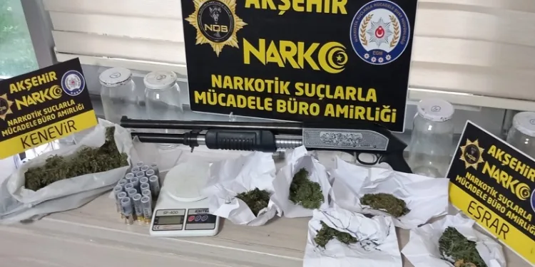 Konya’da uyuşturucu operasyonu: 1 tutuklama