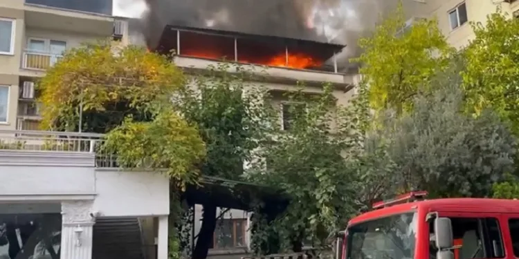 Bursa’da korkutan yangın