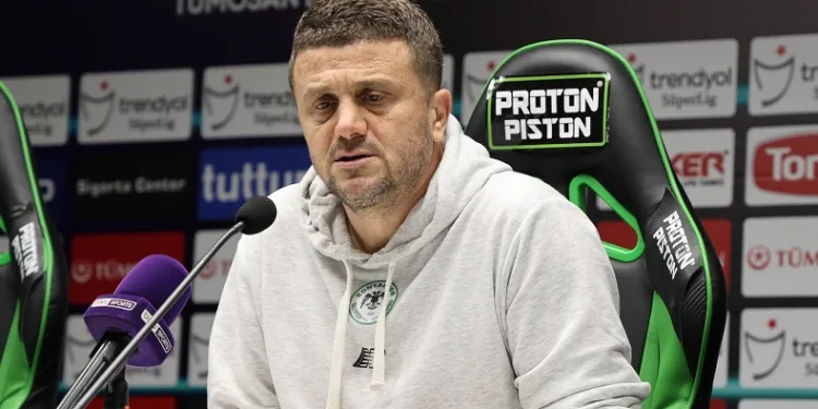 Konyaspor Teknik Direktörü Hakan Keleş: “Bu tip sorunların en yakın zamanda çözüleceğini düşünüyorum”