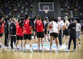 A Milli Kadın Basketbol Takımı, Slovakya maçı hazırlıklarına başladı
