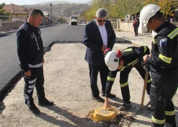 Sağlık mahallesinde asfalt çalışmasında sona gelindi