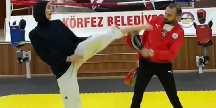 Körfezli Eslem Avrupa şampiyonluğuna hazırlanıyor
