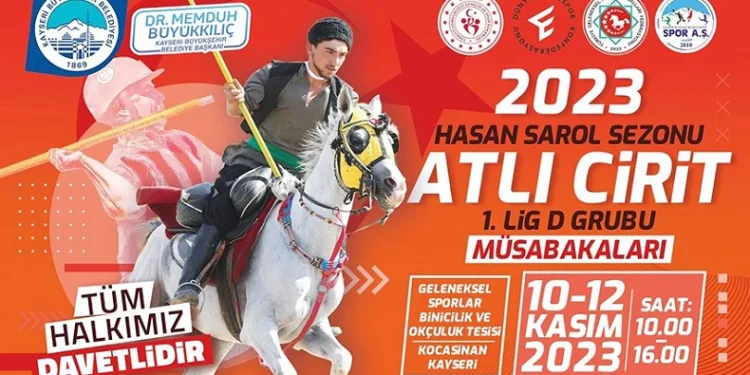 Atlı Cirit 1.Lig D Grubu müsabakaları Kayseri’de