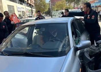 Elazığ’da trafik kazası: 2 yaralı