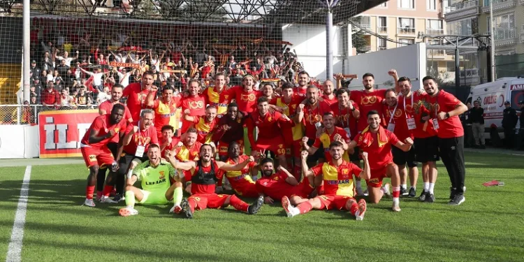 Göztepe, dış saha lideri