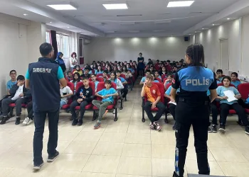 SİBERAY ekipleri öğrencilere seminer verdi