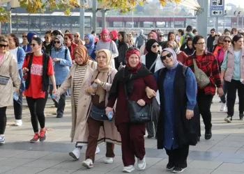 Kadınlar sağlık için yürüdü