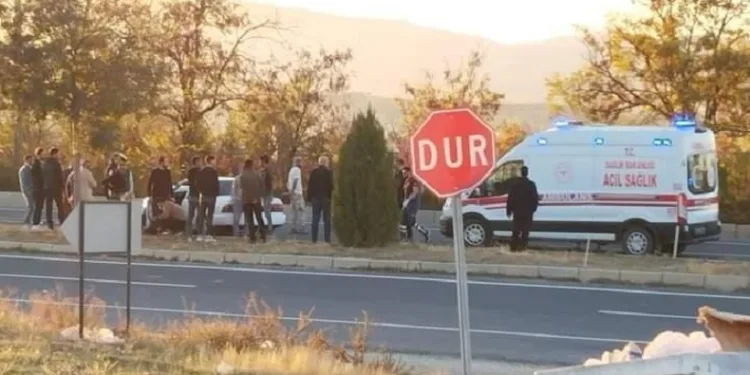 Elazığ’da trafik kazası: 1 yaralı