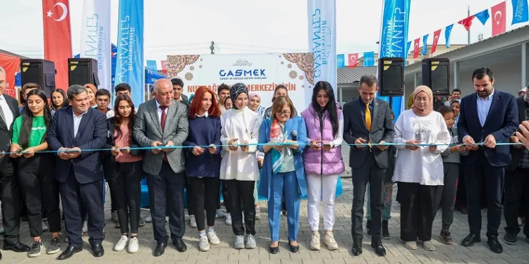 Deprem bölgesinde yeni GASMEK binaları hizmete açıldı