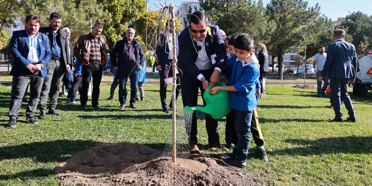 Her mahalleye en az 100 fidan dikilecek