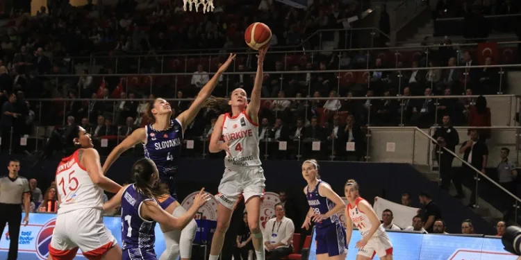 FIBA 2025 Kadınlar Avrupa Basketbol Şampiyonası: Türkiye: 75 – Slovakya: 40