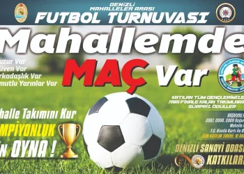 Denizli Emniyet Müdürlüğü’den ‘Mahallemde Maç Var’ projesi