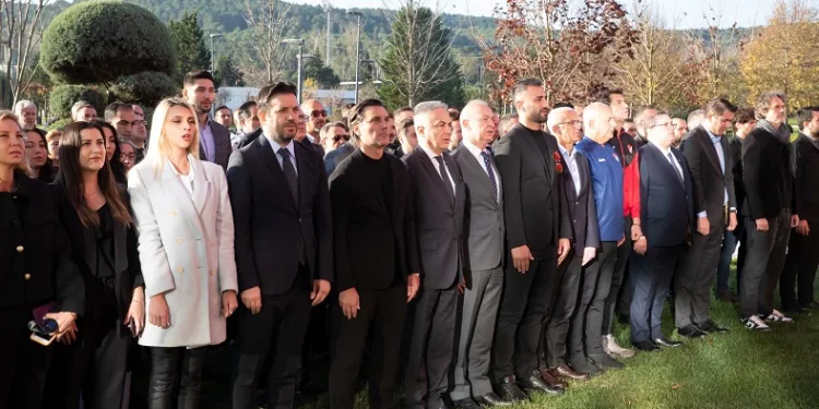 TFF, 10 Kasım dolayısıyla anma töreni düzenledi