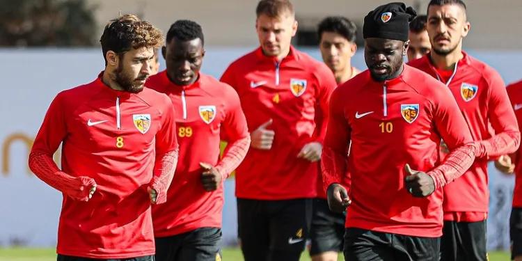 Kayserispor, Kasımpaşa maçı hazırlıklarını tamamladı