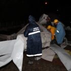 Bursa'da çatısı uçan okula anında müdahale
