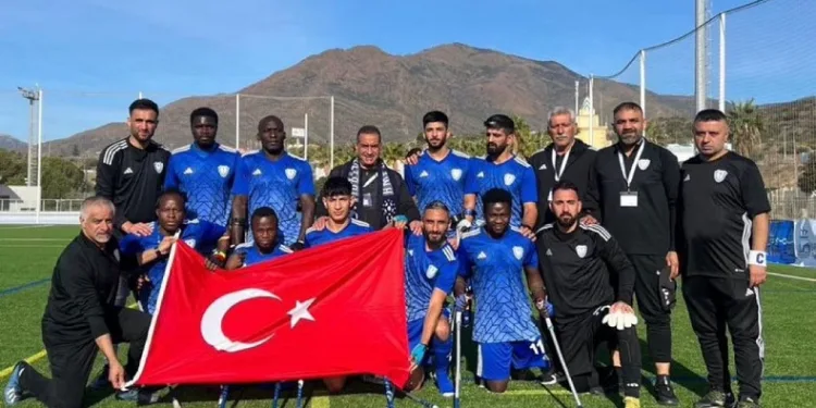 Şampiyonlar Ligi şampiyonu Şahinbey Ampute