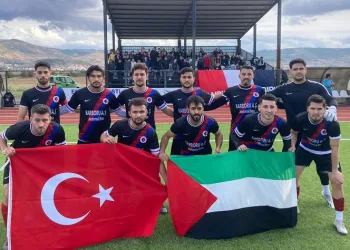 Sındırgı Belediyespor’dan Filistin’e destek mesajı