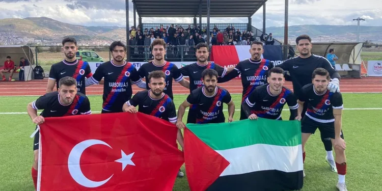 Sındırgı Belediyespor’dan Filistin’e destek mesajı